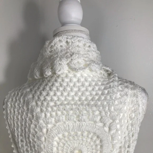 Top white crochet - Picture 4 of 11